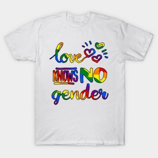 Love Knows No Gender T-Shirt